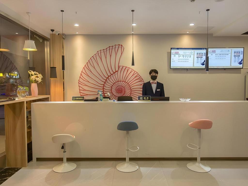 Shell Hotel Zaozhuang Xinchang Road Bada Market Eksteriør bilde